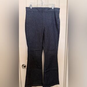Express Midnight Blue Flare Leg Jeans